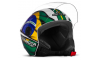 CAPACETE ABERTO PRO TORK NEW LIBERTY THREE PATRIOTA BRANCO/VERDE